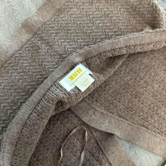 Anthropologie Halter Cable Sweater Vest - Picture 7 of 8